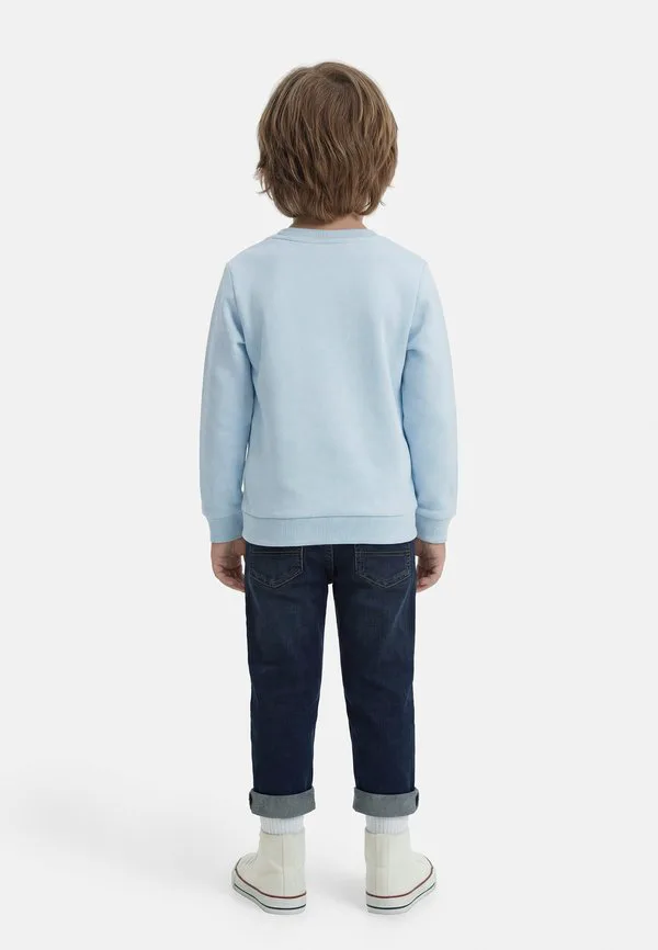 Толстовка с круглым вырезом jjelogo Jack & Jones Junior, Celestial Blue — фото 2