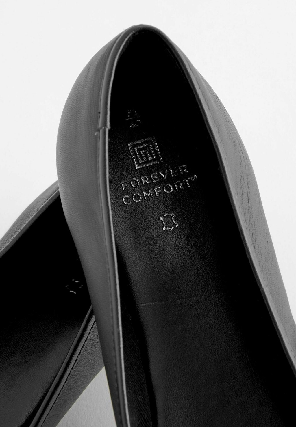 Классические балетки FOREVER COMFORT ROUND TOE Next, цвет black — фото 3