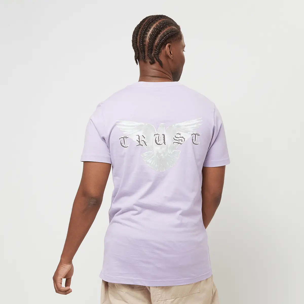 

Футболка Mister Tee Trust Dove Tee, фиолетовый/серый