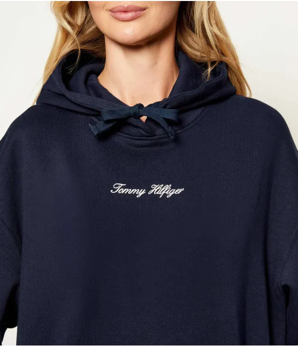 Толстовка Loose fit Tommy Hilfiger, синий — фото 4