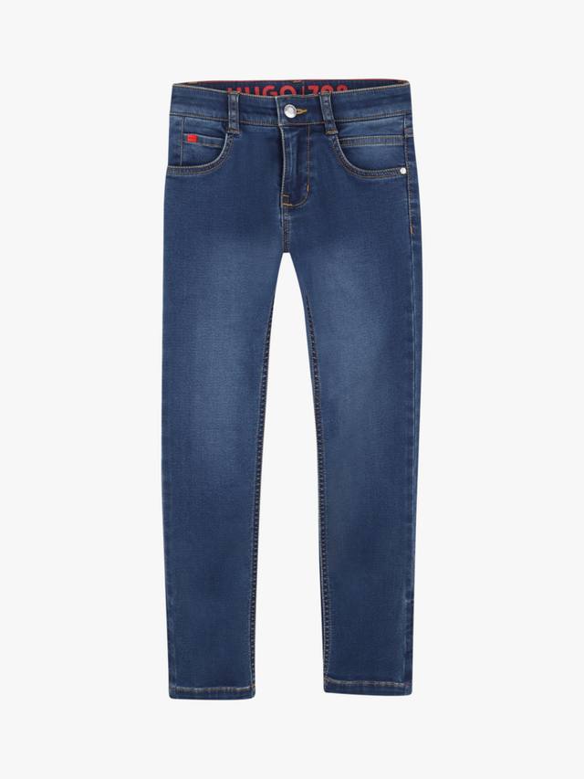 

HUGO Детские джинсы с узкими штанинами HUGO BOSS, Double Stone + Brush