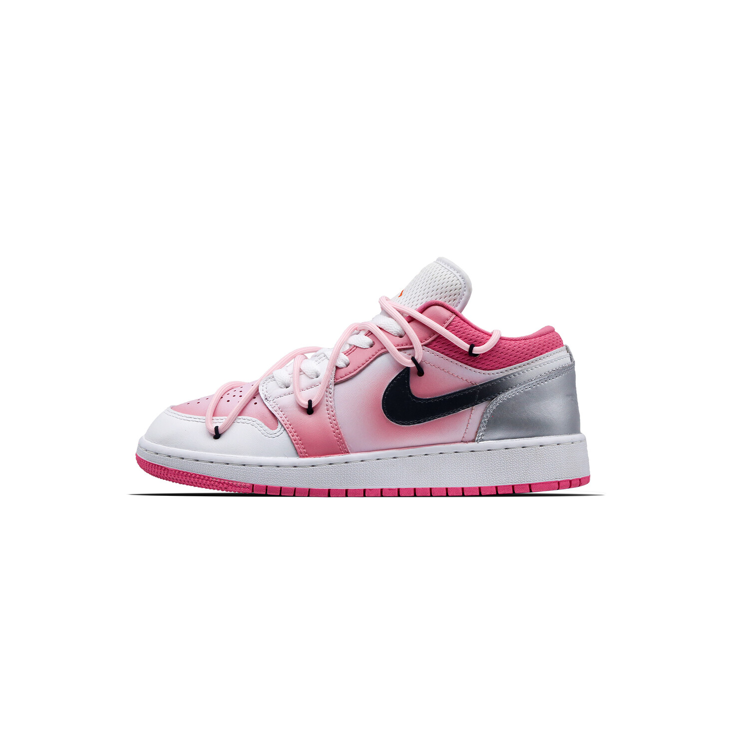 

Кроссовки Jordan 1 Vintage Basketball Shoes Women's Low-top Chalk White, белый