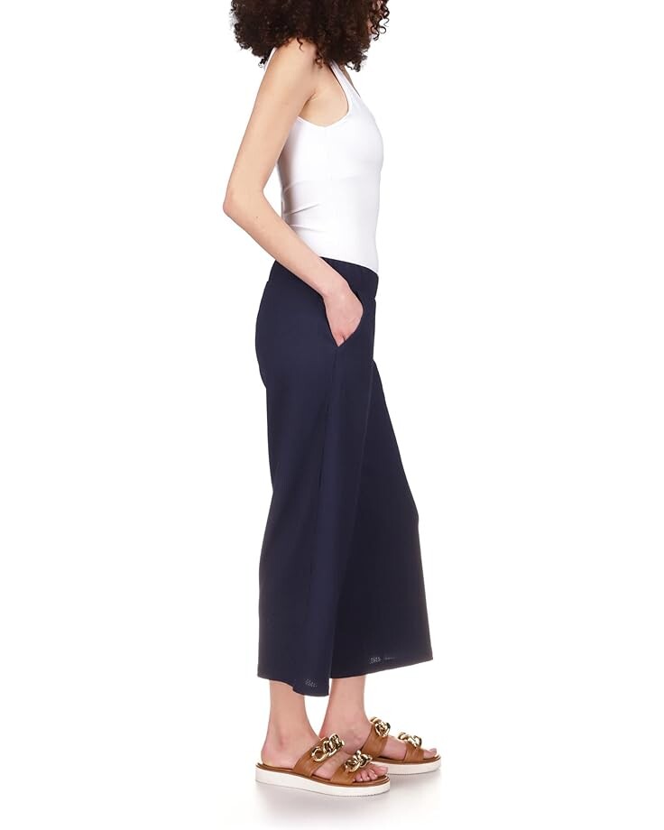 

Брюки Michael Kors Cropped Pull-On Pants, цвет Midnight Blue