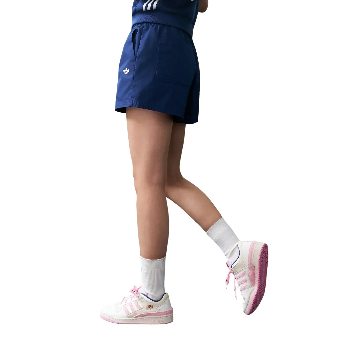 Шорты Adidas W Short, темно-синий, KY8321 — фото 4