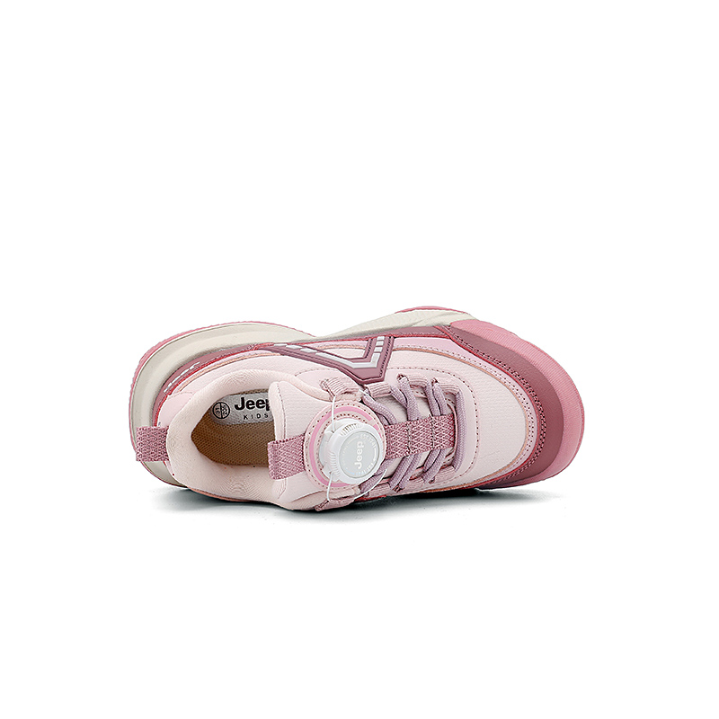 Кроссовки для бега низкие детские Cushioning Rebound Breathable Slip Resistant Jeep, dusty фиолетовый powder — фото 3