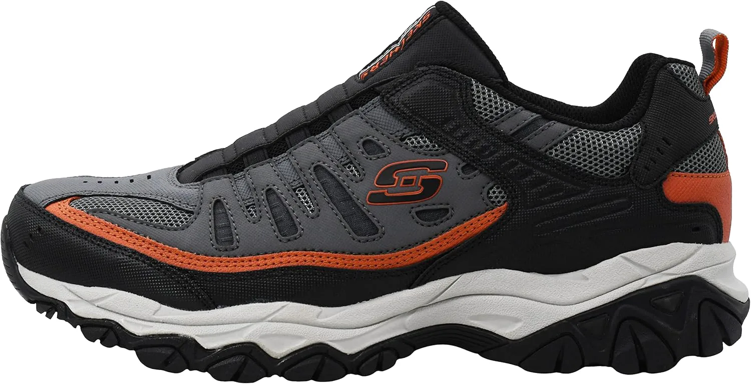 Мужские кроссовки Skechers Afterburn M. Fit Wonted, оранжевый — фото 3