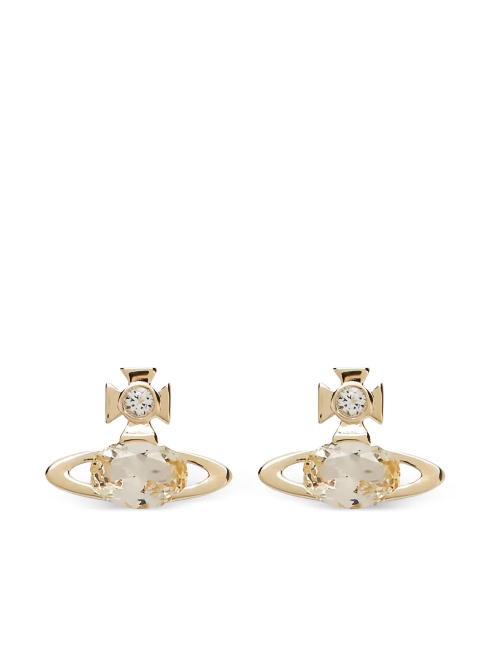 

Серьги с кристаллами Vivienne Westwood, золотой