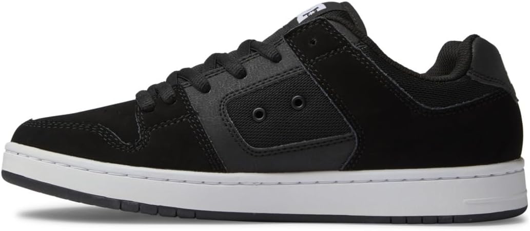 Мужские кроссовки DC Shoes Manteca 4 водонепроницаемые зимние высокие скейтерские, белый/черный — фото 3