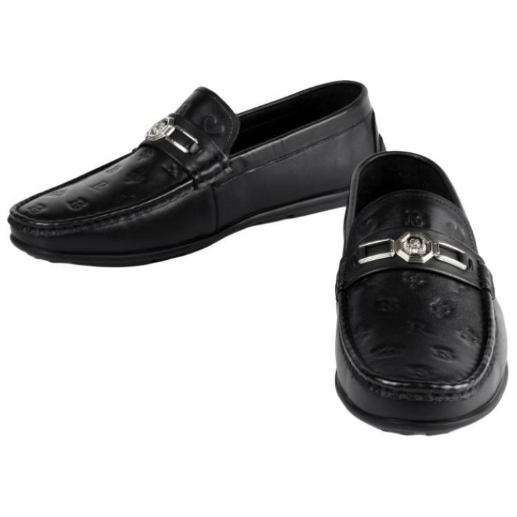 Мужские повседневные кожаные туфли Men's Raidy Boer, зеленые — фото 3