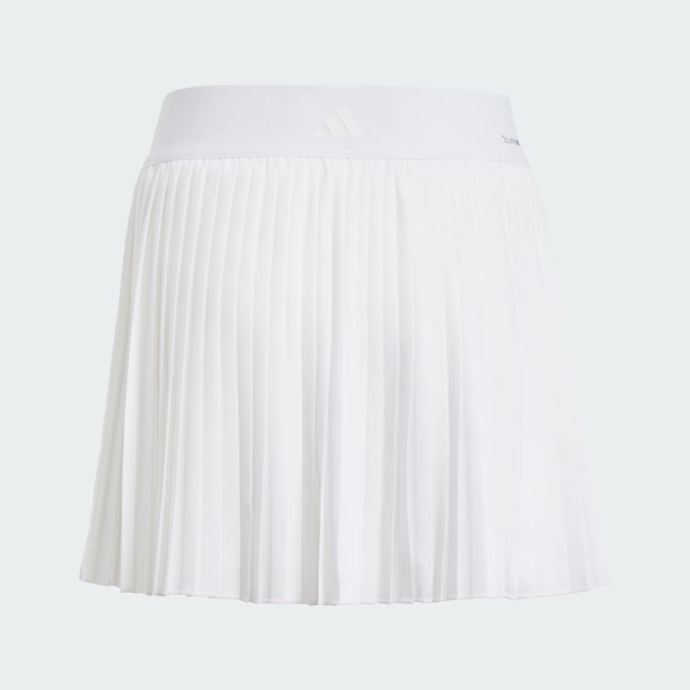 Юбка Adidas Club Tennis Climacool Pleated Skirt Kids, белый — фото 2
