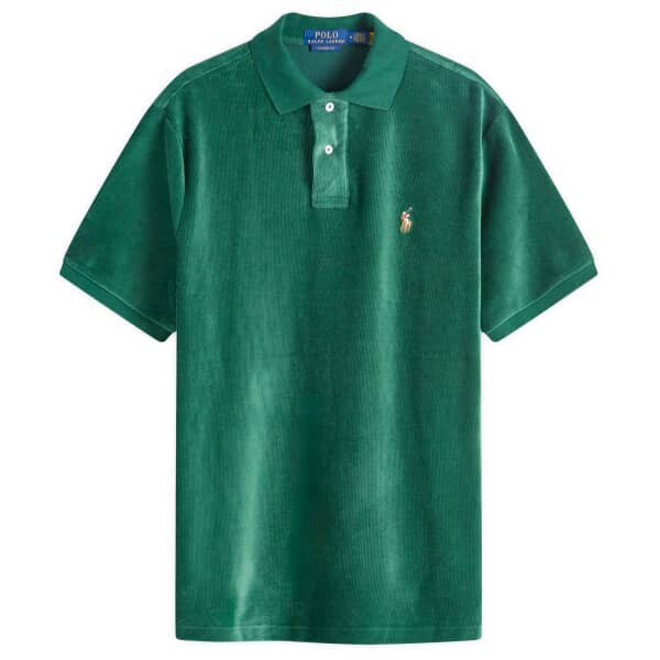 

Рубашка-Поло из вельвета Polo Ralph Lauren, зеленый