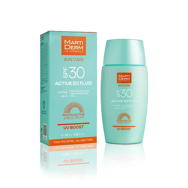 

Солнцезащитный крем для лица Fluido Spf 30 Martiderm, 50 ml