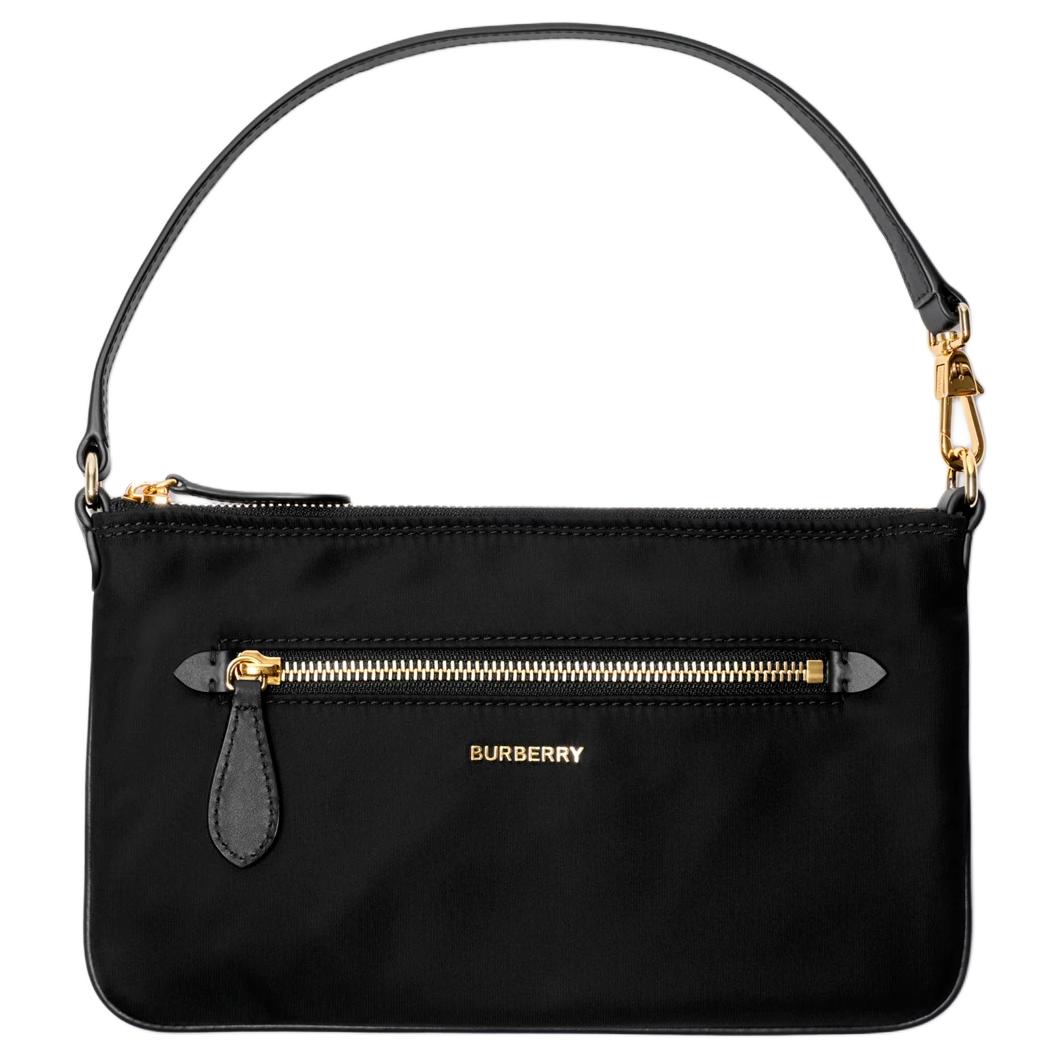 

Нейлоновая женская сумка через плечо черная Burberry, Set (Bag+Dust Bag)