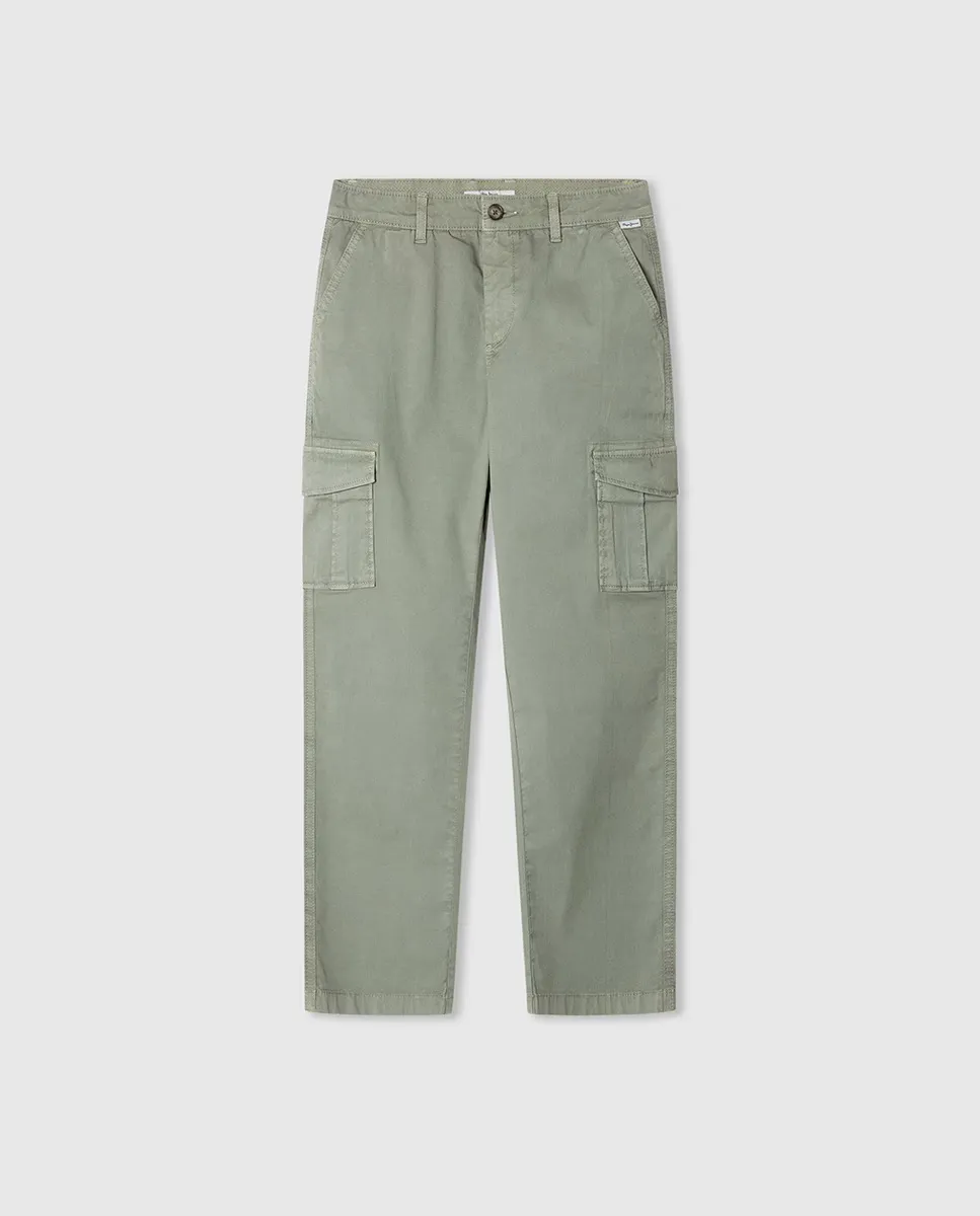 

Брюки-карго Boy's Relax Pepe Jeans, темно-зеленый
