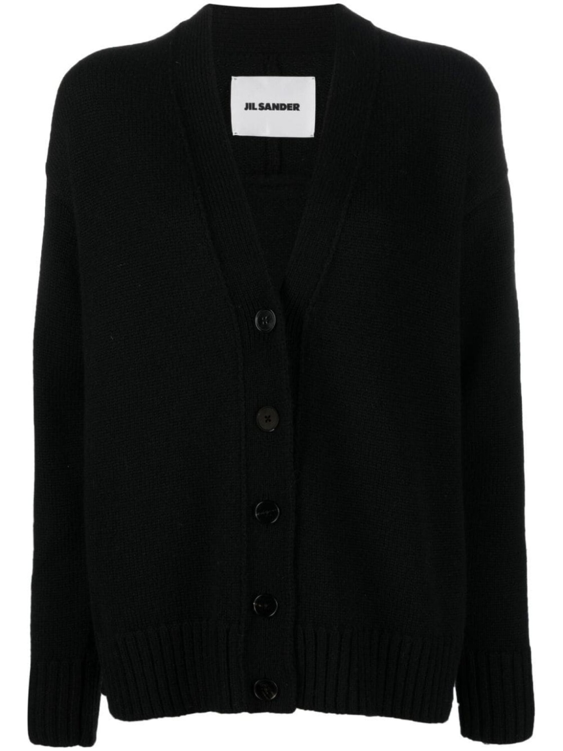 

Jil Sander кардиган с V-образным вырезом, черный