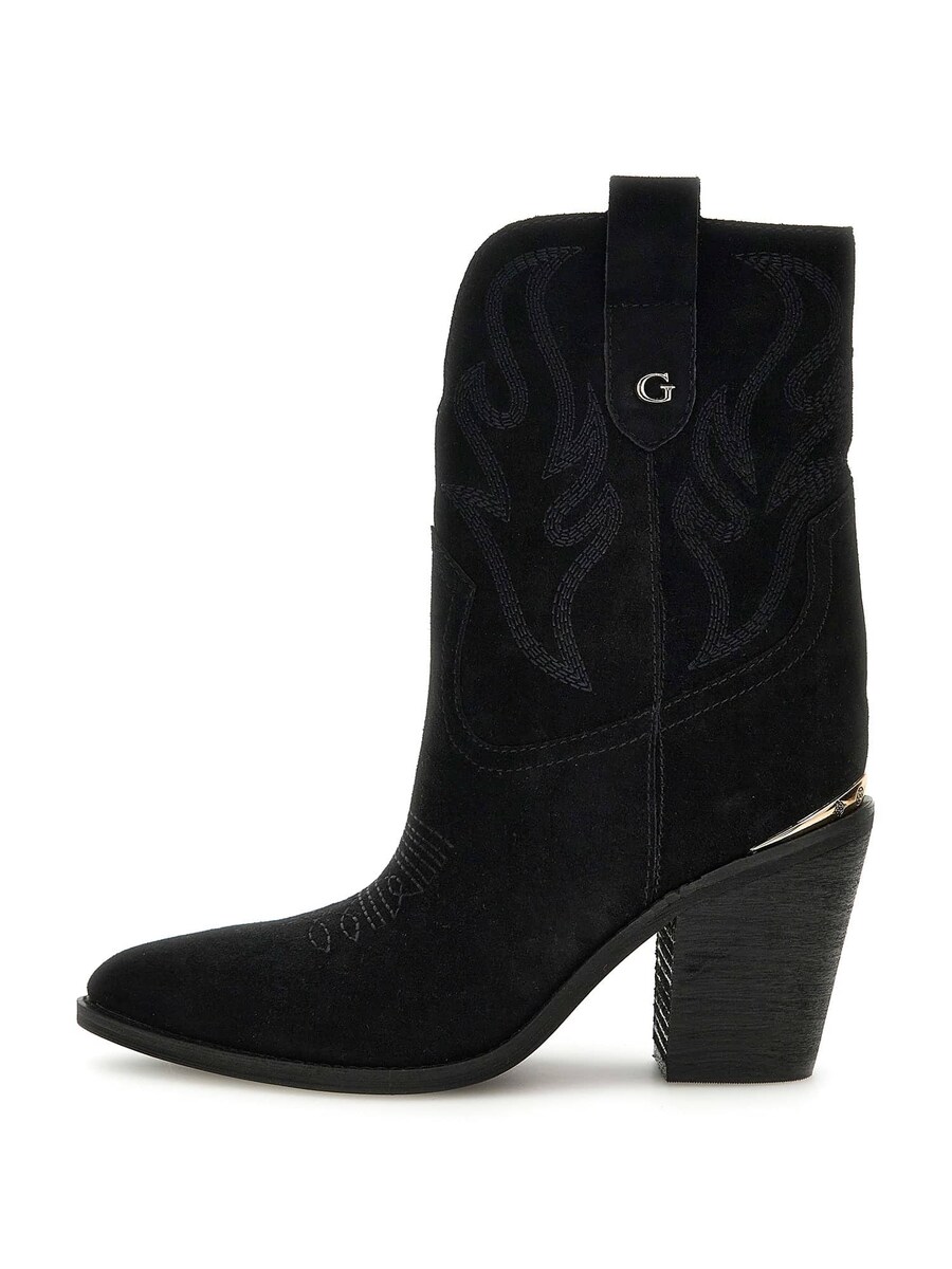 Ковбойские сапоги GUESS Saleem, черный