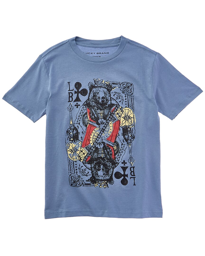 

Lucky Brand Bear King Футболка, синий