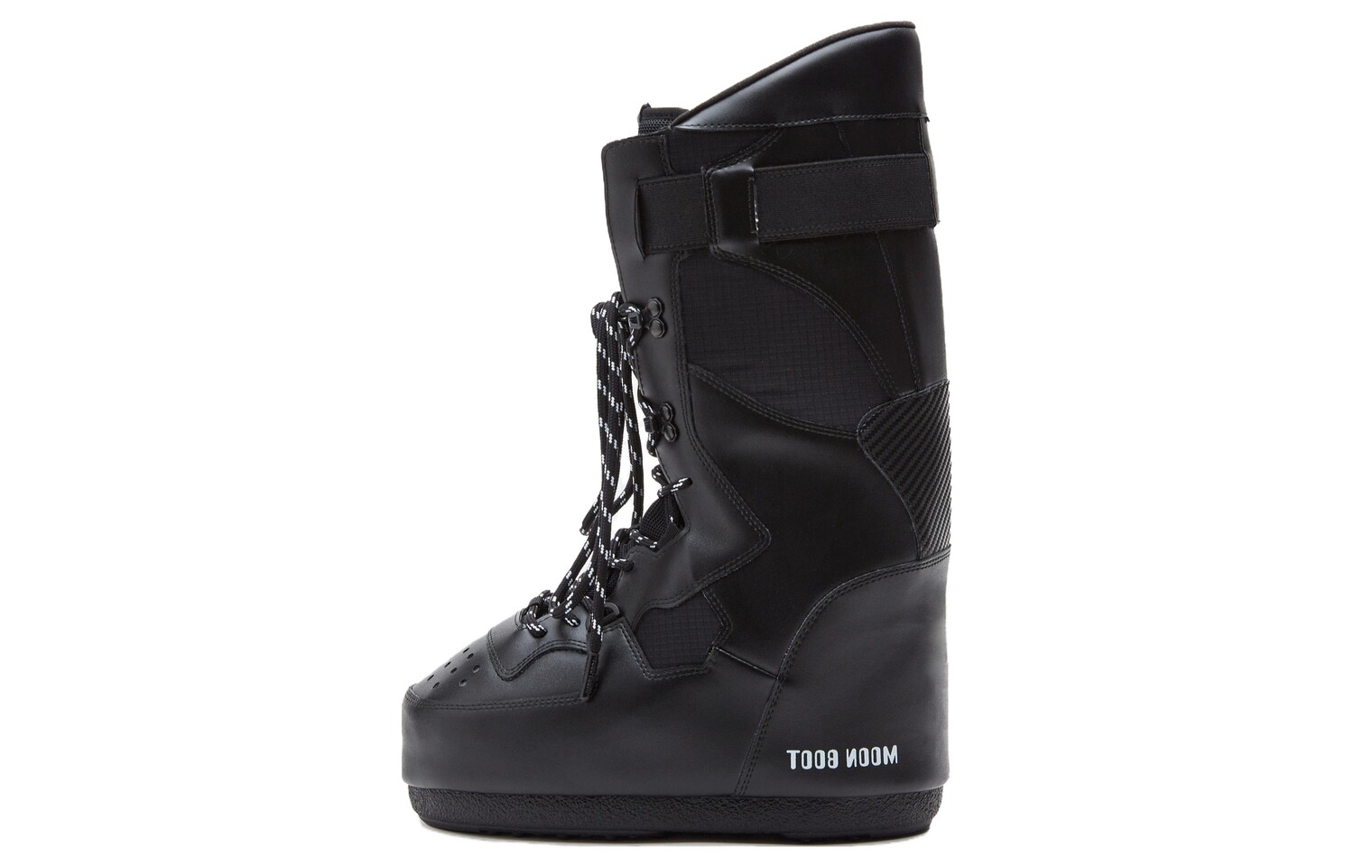 

Высокие кроссовки на шнуровке Moon Boot, черный