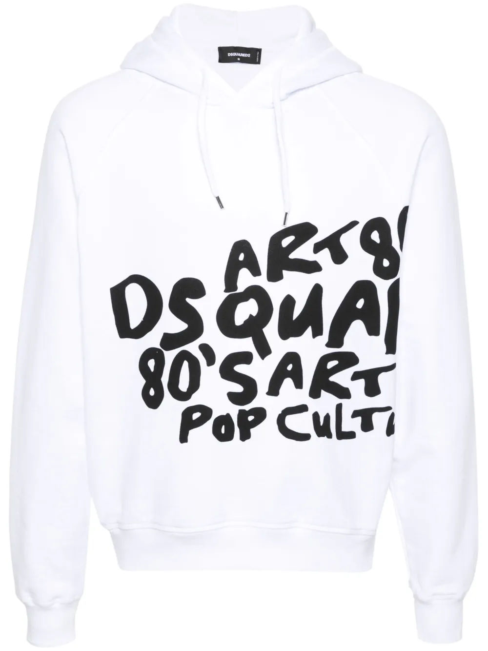 

Худи Pop 80's Cool Fit DSQUARED2, белый