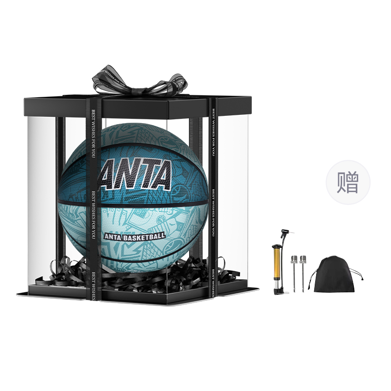 

ANTA Резиновый баскетбольный мяч green размер 7 5 тренировочный unisex