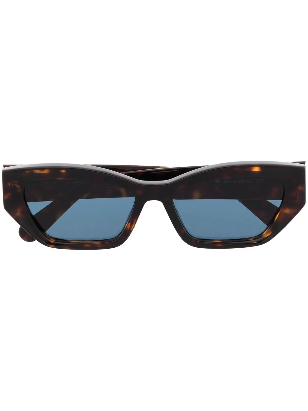 

Солнцезащитные очки в оправе 'кошачий глаз' Stella McCartney Eyewear, коричневый