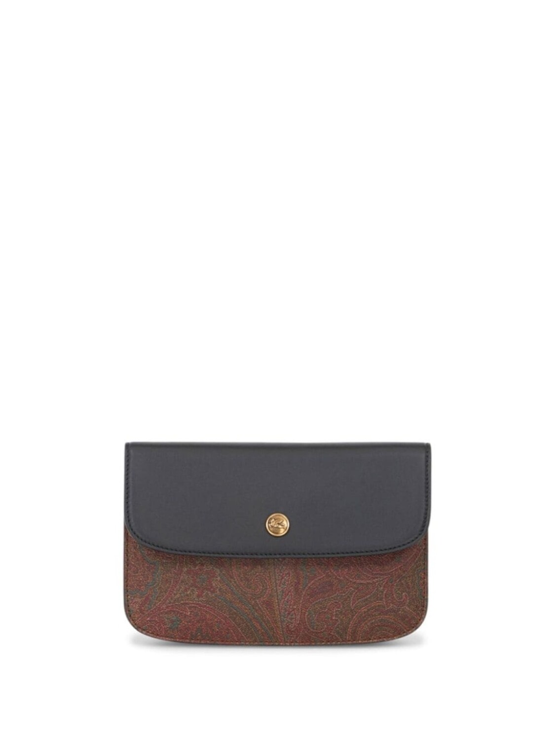 

ETRO кошелек с принтом пейсли, коричневый