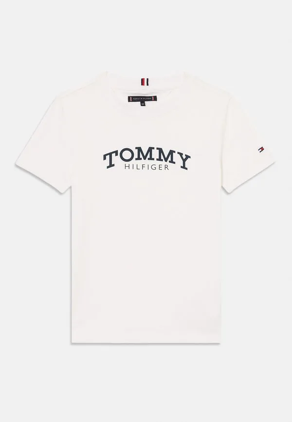 Футболка с принтом логотипа футболка с принтом Tommy Hilfiger, White
