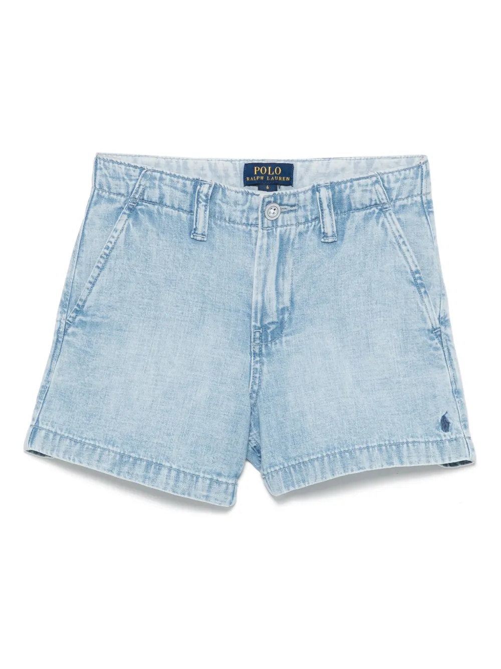 

Джинсовые шорты POLO RALPH LAUREN KIDS, синий