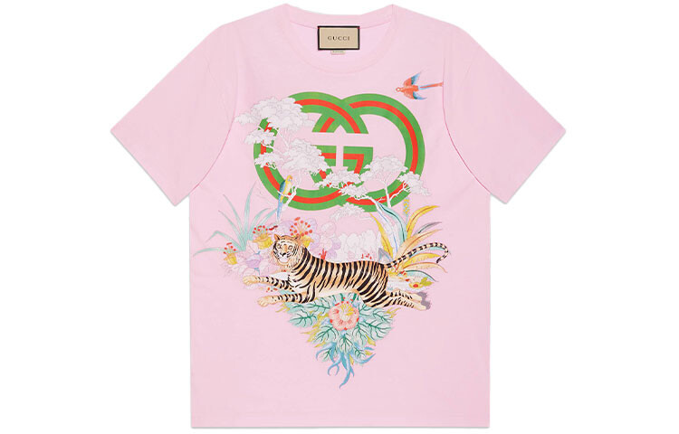 

Футболка женская розовая Gucci