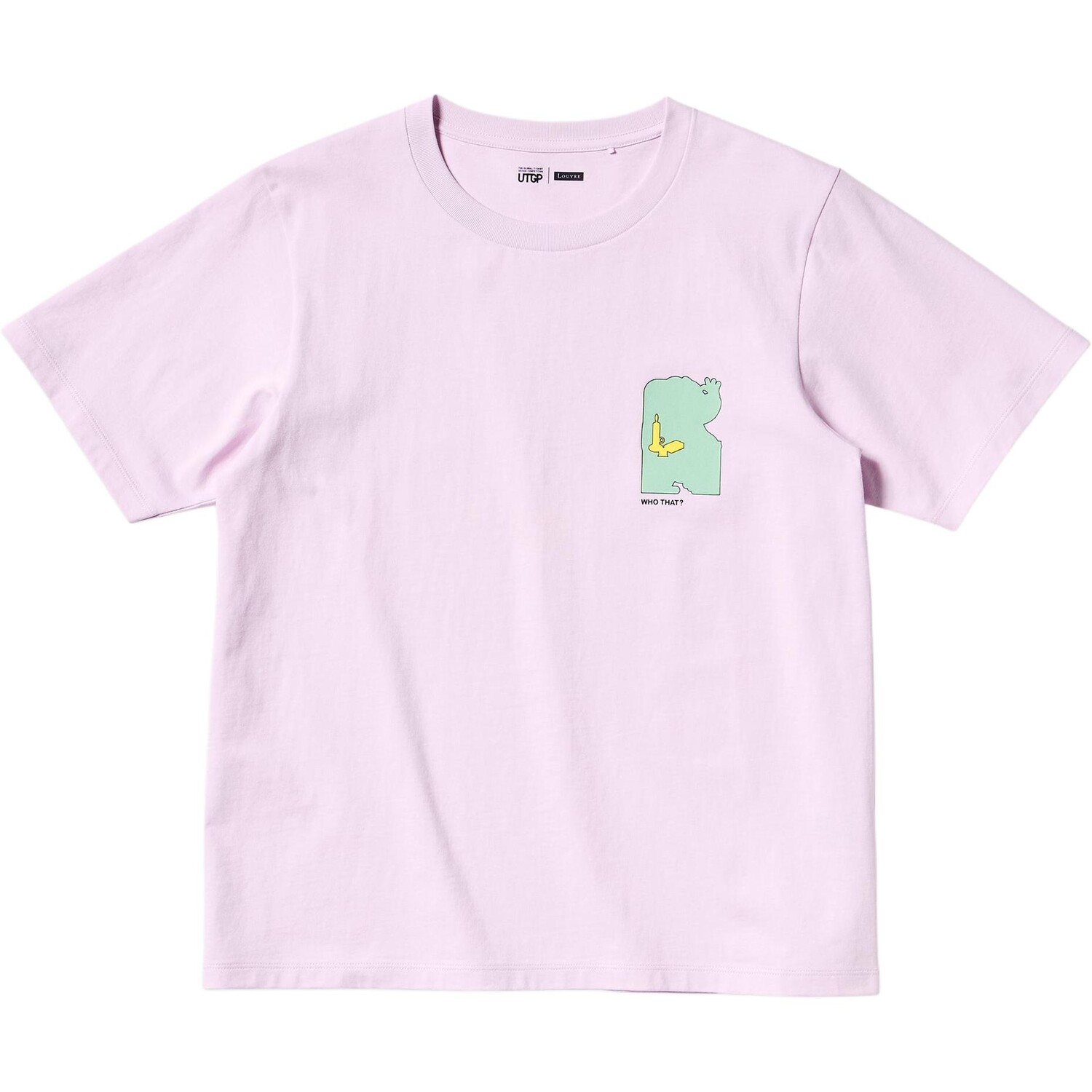 

Футболка X Louvre Co-brand женская сиреневая Uniqlo