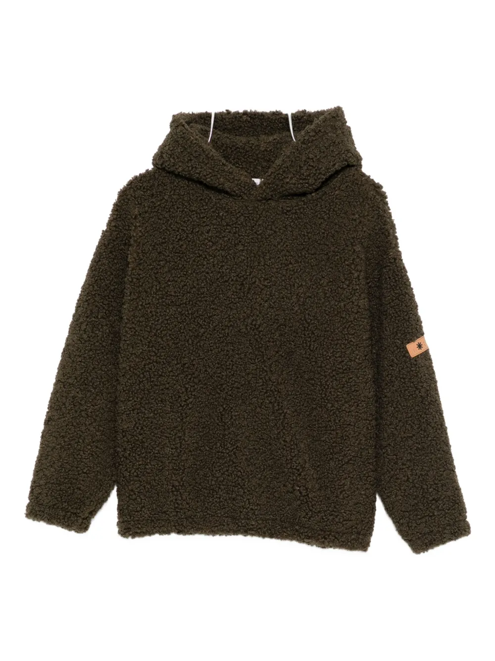 

Фактурное худи Manuel Ritz, коричневый