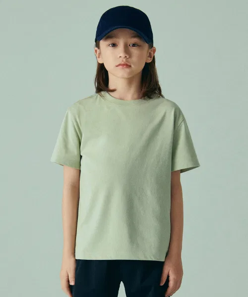 Детская футболка MUSINSA STANDARD KIDS с круглым вырезом