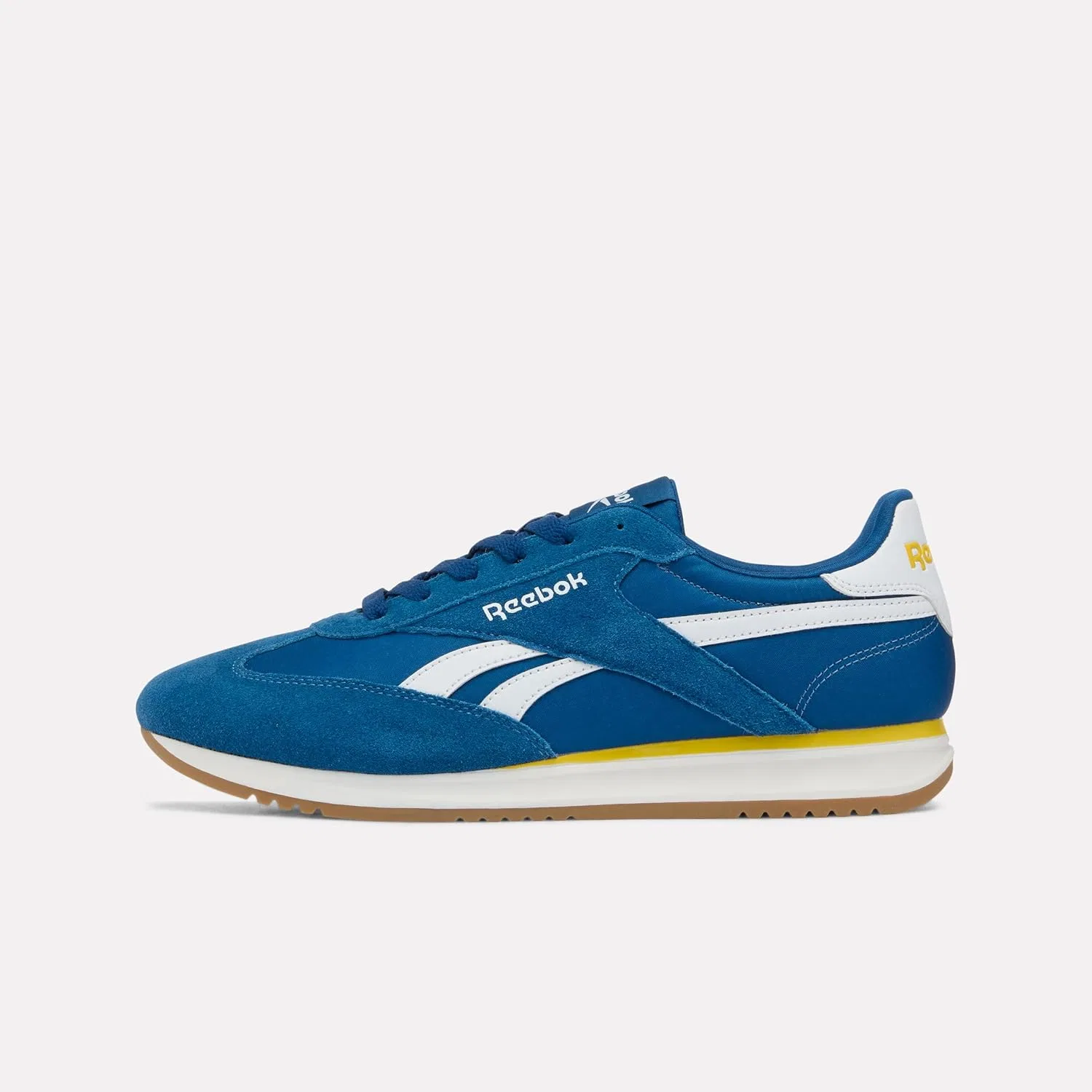 Кроссовки Reebok Unisex World 70, Athletic Blue Athletic Gold White — фото 3