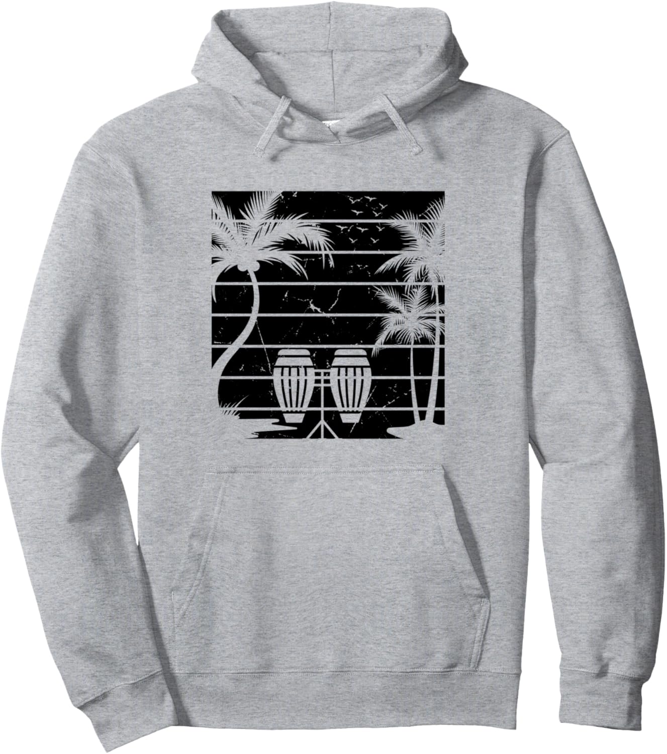 

Худи с изображением конга и конга Conga Drummer Conga Musician, серый