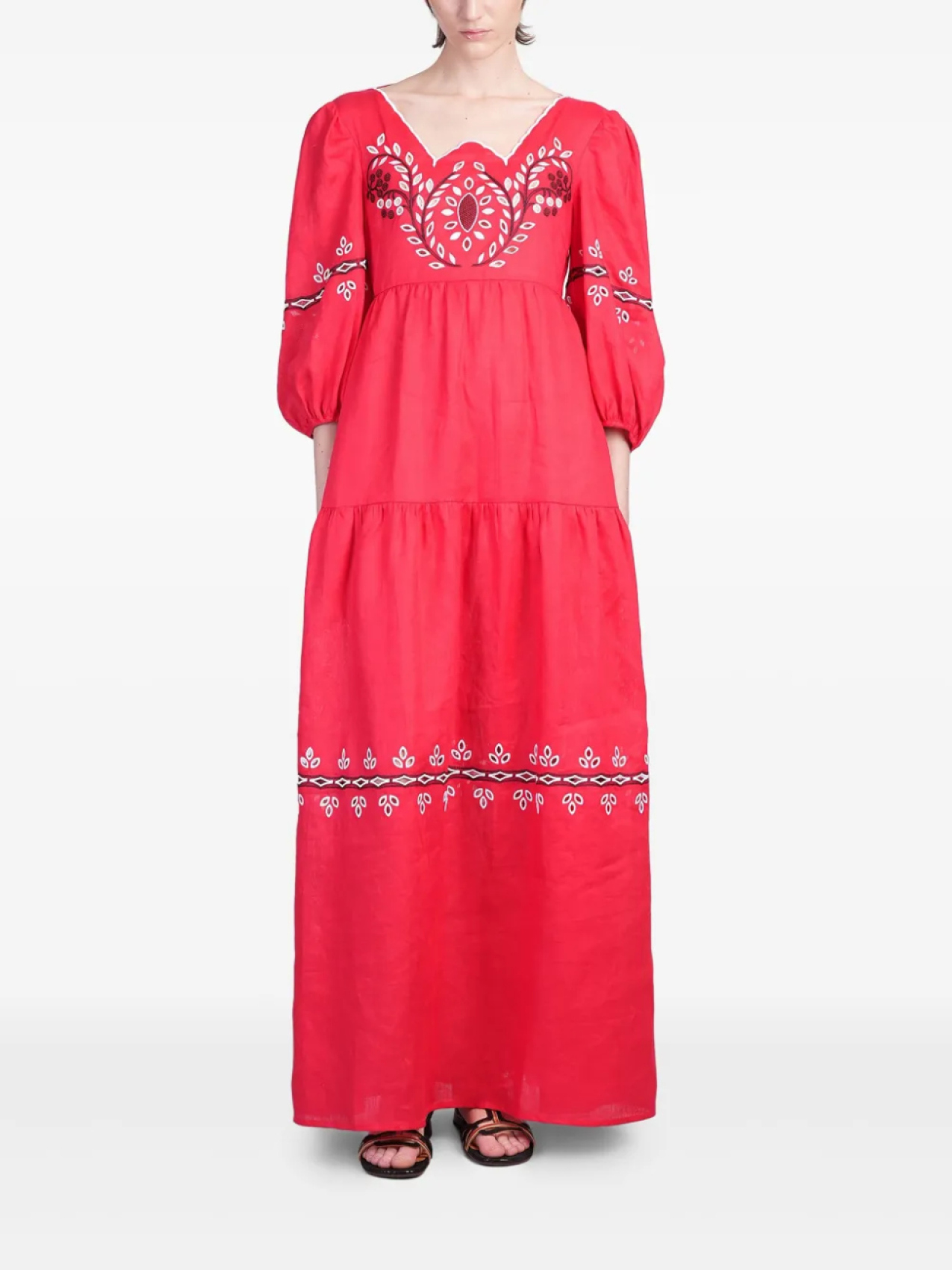 

Платье макси Adalasia HOLY CAFTAN, красный