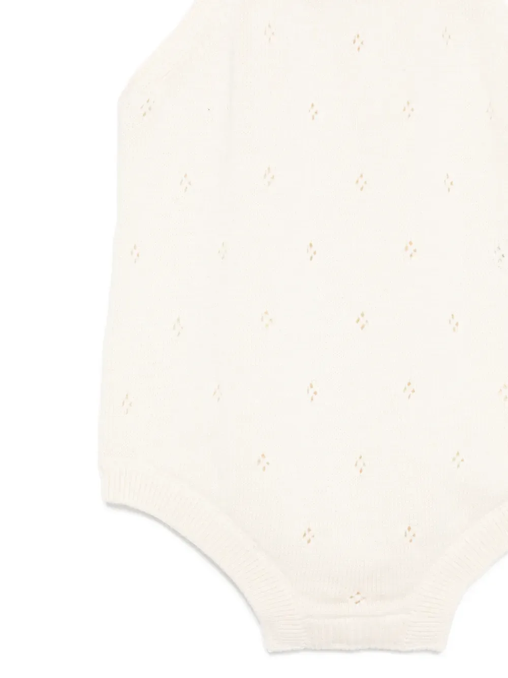 Ажурный комбинезон Petit Bateau, бежевый — фото 3