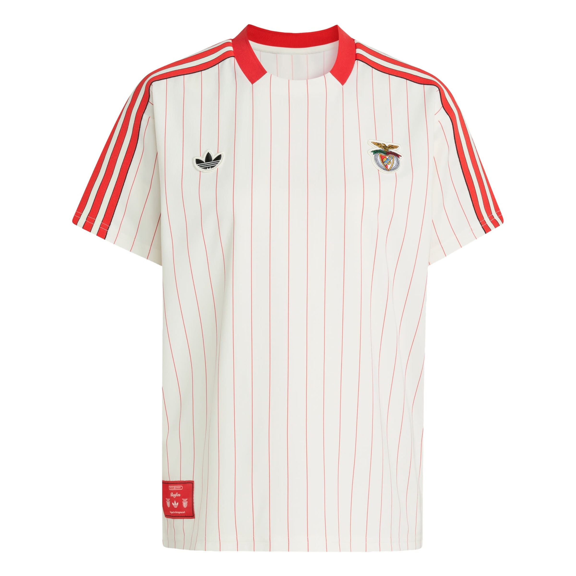

Adidas Originals Футболка 'Benfica Terrace Icons' в белом цвете