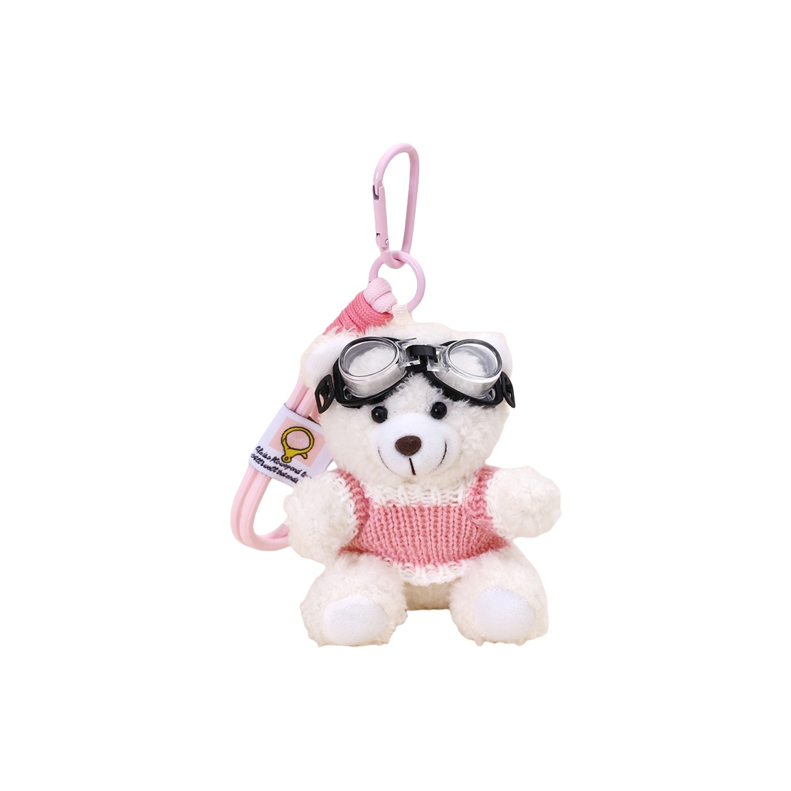 

TBoML Плюшевый кулон, Pink Sweater White Bear