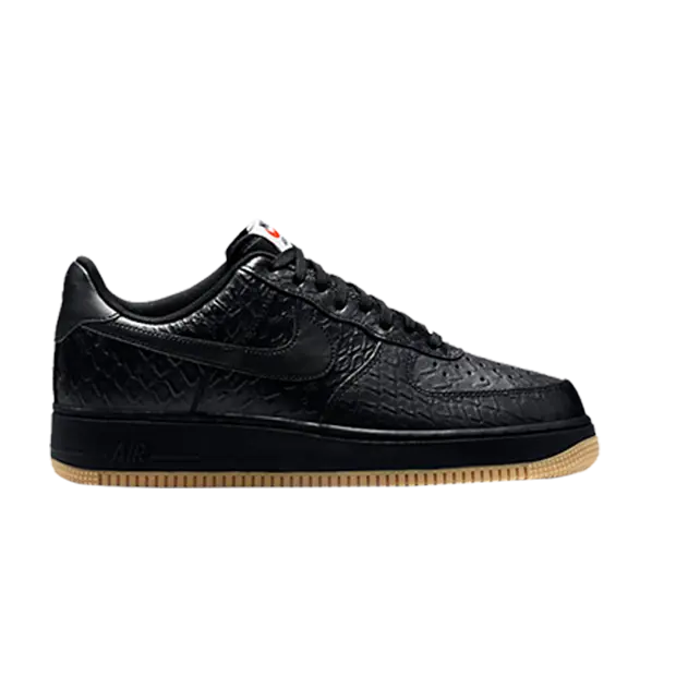 

Кроссовки Nike Air Force 1 Low '07 LV8 'Black', черный