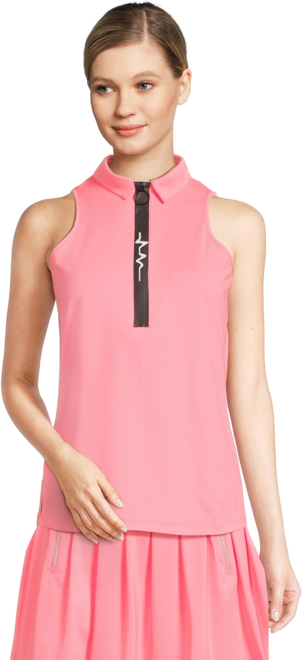 

Топ Jamie Sadock Solid Sleeveless Top, цвет Flamingo Pink