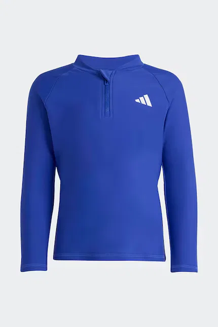 Лонгслив детский из эластичной ткани Adidas Performance, синий