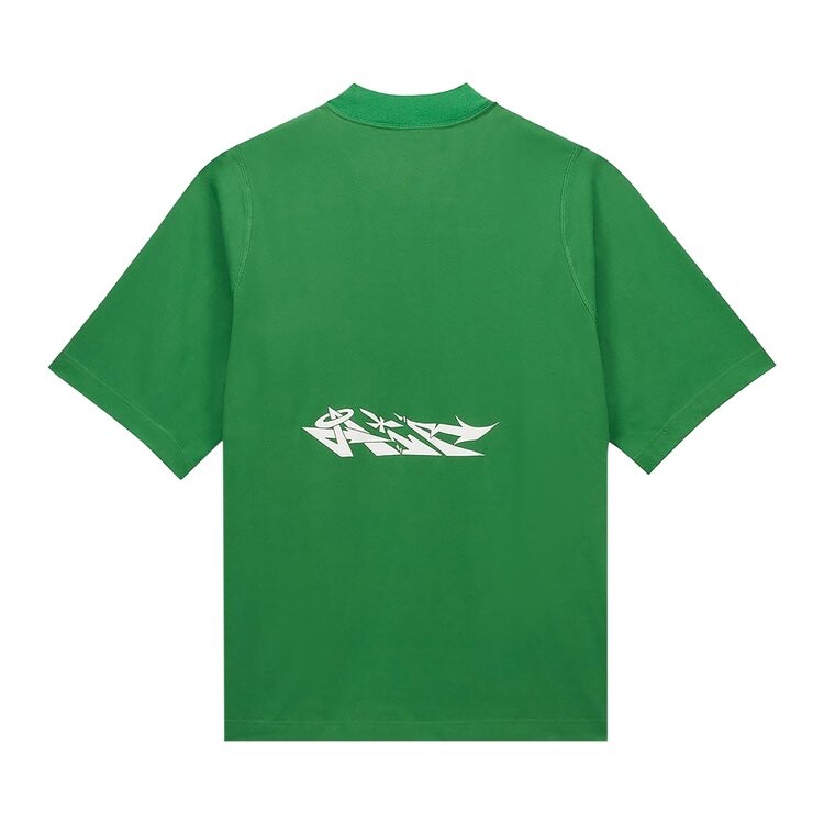 Майка Nike x Off-White Short-Sleeve Top (Asia Sizing), цвет Kelly Green/White — фото 2