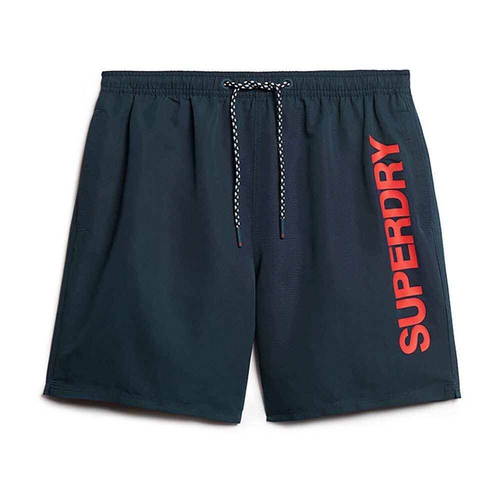 Шорты для плавания Superdry Sport Graphic 17´´ Swimming Shorts, синий — фото 3