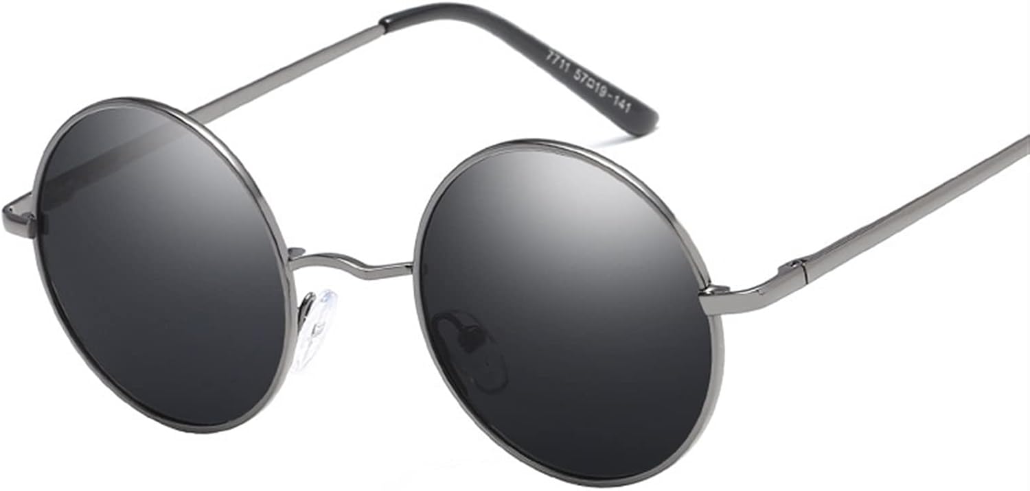 

GAOXIN Модные поляризованные солнцезащитные очки в стиле ретро для мужчин и женщин, для вождения и отдыха на открытом воздухе, декоративные солнцезащитные очки (Цвет: D, Размер: Средний), D