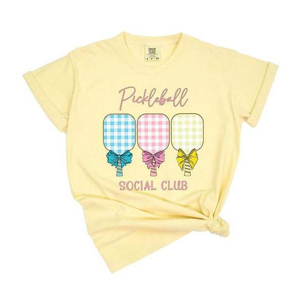 

Футболка с принтом в клетку для пиклбола Simply Sage Market, Butter, Зеленый, Футболка с принтом в клетку для пиклбола Simply Sage Market, Butter