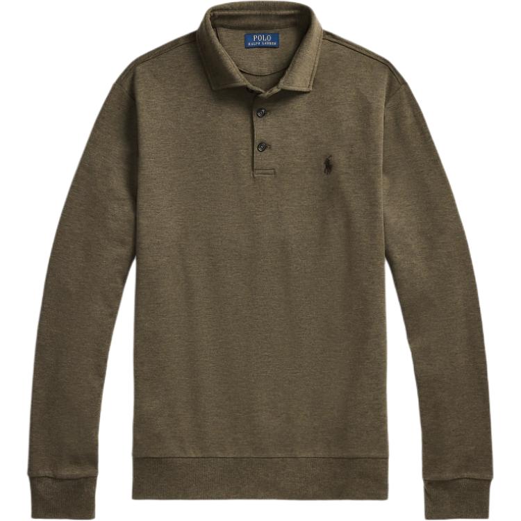 

Мужская поло Polo Ralph Lauren, оливковый зеленый