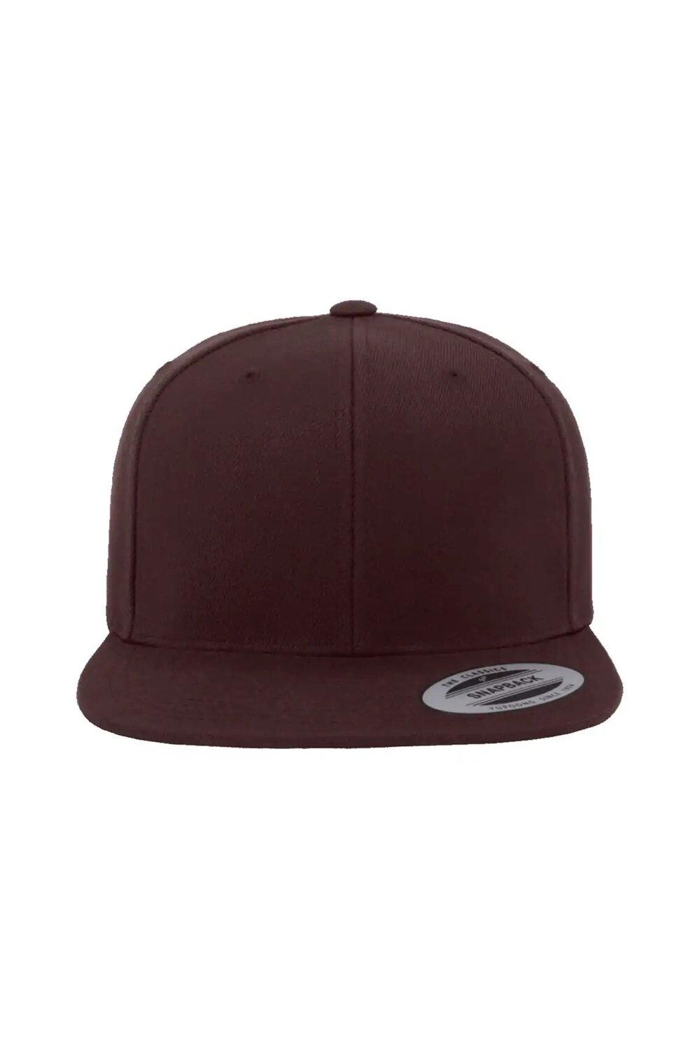 

Классическая кепка Snapback премиум-класса Yupoong, коричневый