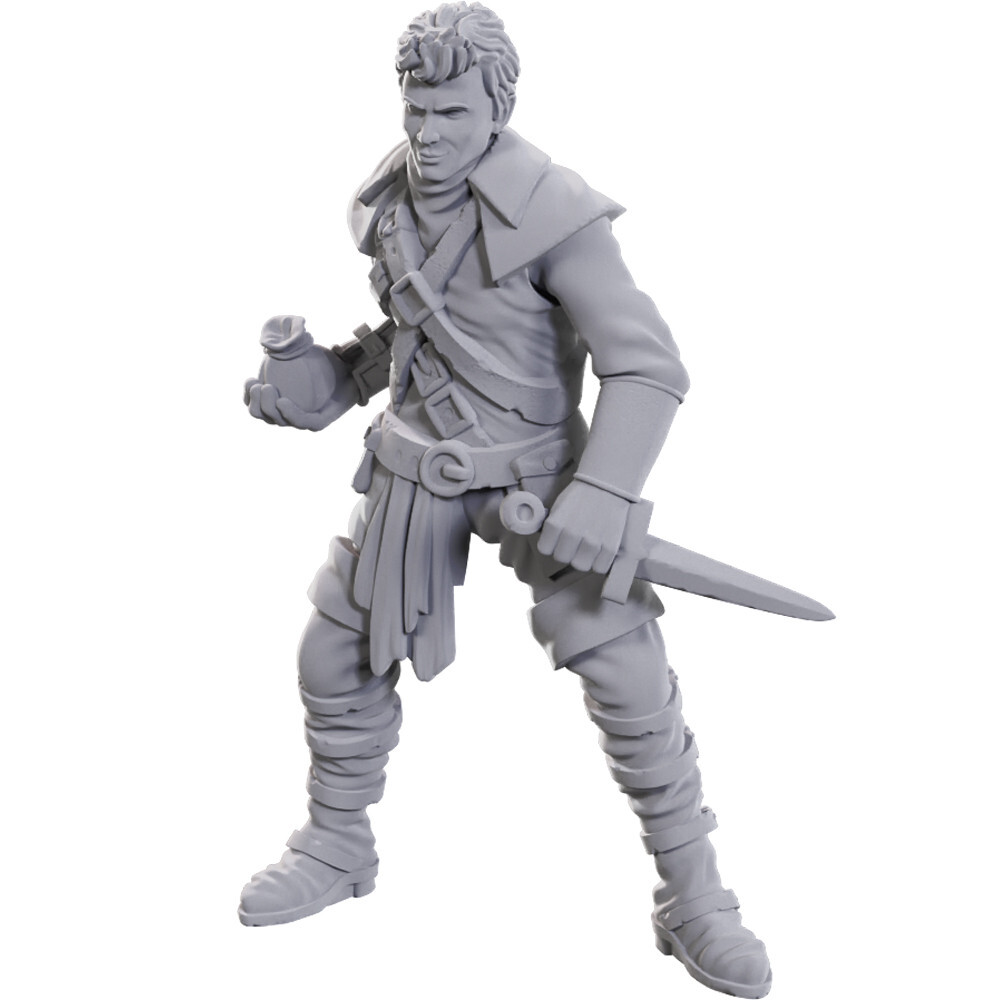 

Миниатюра WizKids/NECA Pathfinder Battles Deep Cuts Unpainted Minis: W23 Cutpurses Male & Female