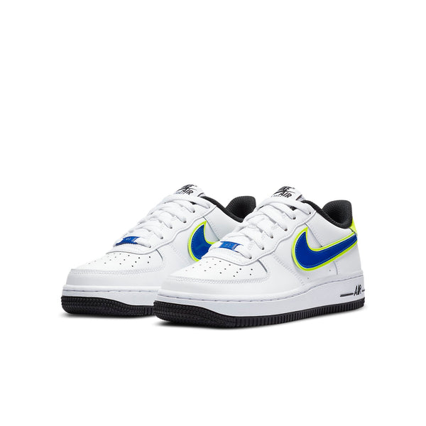 Кроссовки air force 1 '07 'volt racer blue' Nike, белый — фото 3