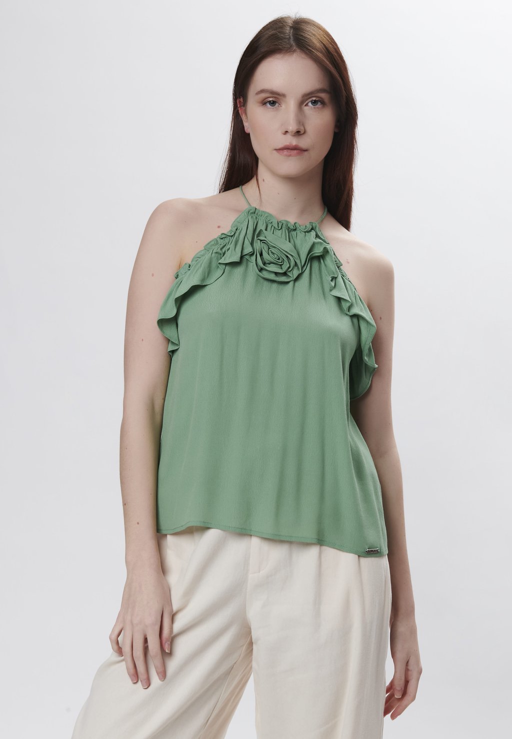 

Топ ROSE HALTER INFLUENCER, мята